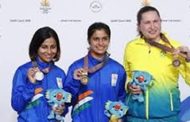 الهندية باخير تفوز بذهبية مسدس الهواء في دورة الكومنولث