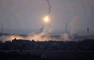 اسرائيل تقصف هدف تابع لحركة حماس في قطاع غزة