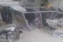 استشهاد مواطن وإصابة أثنين من المشاركين في تشييع الرئيس الصماد بغارات العدوان