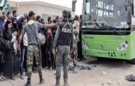 تواصل خروج المسلحين من ريفي حماة الجنوبي وحمص الشمالي وسط سورية