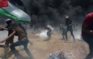 استشهاد مواطنين فلسطينيين متأثرين برصاص قوات الاحتلال الإسرائيلي في غزة