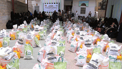 العون المباشر تطلق مشروع إغاثة صنعاء بتوزيع 10 آلاف سلة غذائية