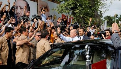 اللجنة العليا للإنتخابات في تركيا تعلن فوز أردوغان في الإنتخابات الرئاسية