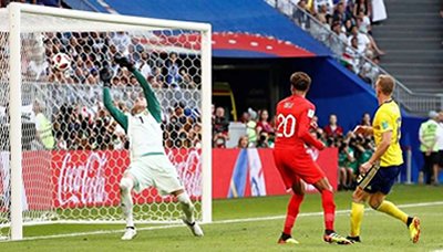 المنتخب الإنجليزي يبلغ الدور قبل النهائي ببطولة كأس العالم لكرة القدم 2018م