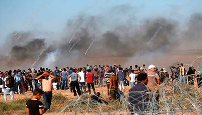استشهاد 4 مواطنين فلسطينيين شرق قطاع غزة..و مقتل جندي إسرائيلي بإطلاق نار على حدود القطاع