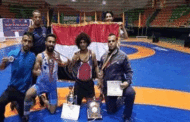 منتخب المصارعة يحقق ست ميداليات في بطولة العرب بشرم الشيخ المصرية