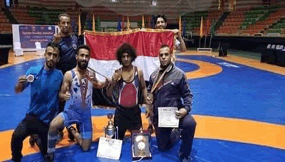 منتخب المصارعة يحقق ست ميداليات في بطولة العرب بشرم الشيخ المصرية