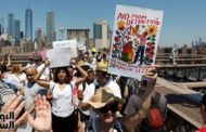 الآلاف يشاركون في تظاهرات ضد سياسة الهجرة في الولايات المتحدة