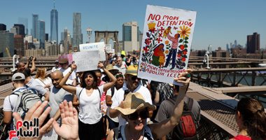 الآلاف يشاركون في تظاهرات ضد سياسة الهجرة في الولايات المتحدة