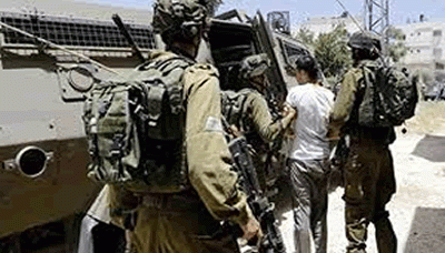 الاحتلال الإسرائيلي يعتقل 16 فلسطينياً من الضفة الغربية المحتلة