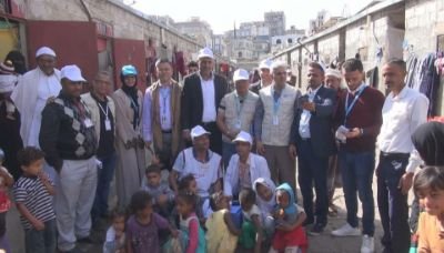 تدشين الحملة الوطنية للتحصين ضد شلل الأطفال بمحافظة إب