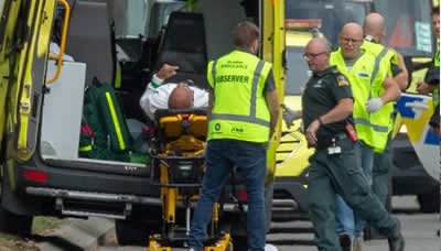 مقتل 49 شخصاً في هجوم مسلح استهدف مسجدين في نيوزيلندا