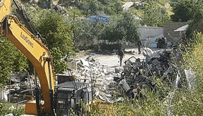قوات الاحتلال تقتحم بلدة سلوان بالقدس المحتلة وتهدم أحد منازل الفلسطينيين
