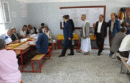 تفقد أعمال تقدير ورصد درجات الشهادة الأساسية والثانوية في إب