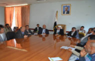 مناقشة الوضع التمويني وقضايا القطاع التجاري في محافظة إب