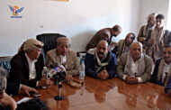 مناقشة جهود تنفيذ حملة إعصار اليمن في محافظة إب