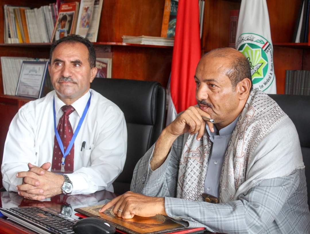 مجلس الشورى يكرم رئيس جامعة جبلة للعلوم الطبية والصحية.