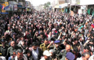 مسيرة لمديريات المربع الشمالي في إب إحياءً لذكرى استشهاد الإمام زيد