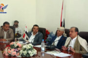 مناقشة أداء فروع مكاتب الأشغال بمديريات مركز محافظة إب