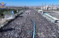 حشود مليونية في العاصمة صنعاء في مسيرة 