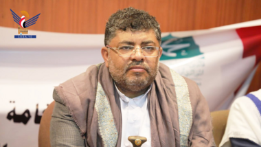 محمد علي الحوثي: حيتس لا توفر الأمان لإرهاب الكيان المؤقت أمام صاروخ فرط صوتي اليمني 