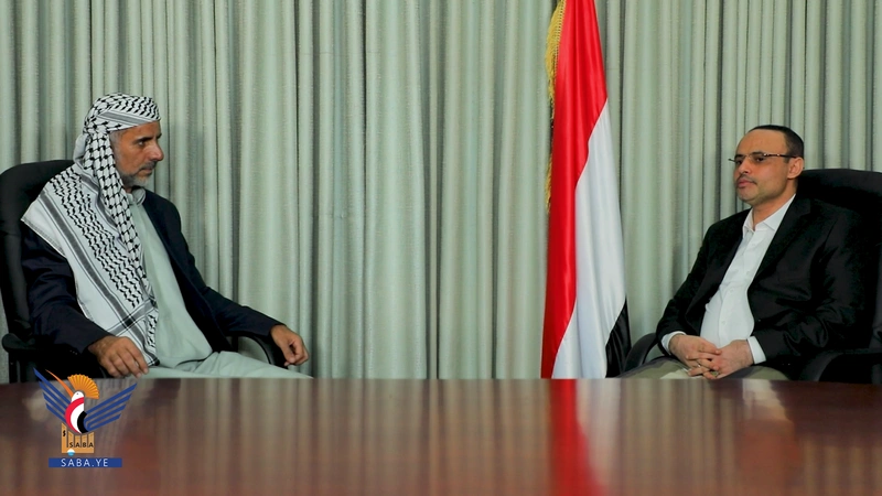 الرئيس المشاط يلتقي العلامة مفتاح ويكلفه بالقيام بأعمال رئيس مجلس الوزراء