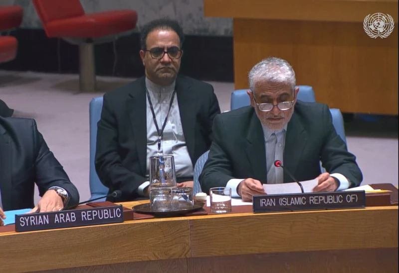 مندوب إيران لدى الأمم المتحدة: مجلس الأمن أضاع اليوم فرصة الحوار والتوافق