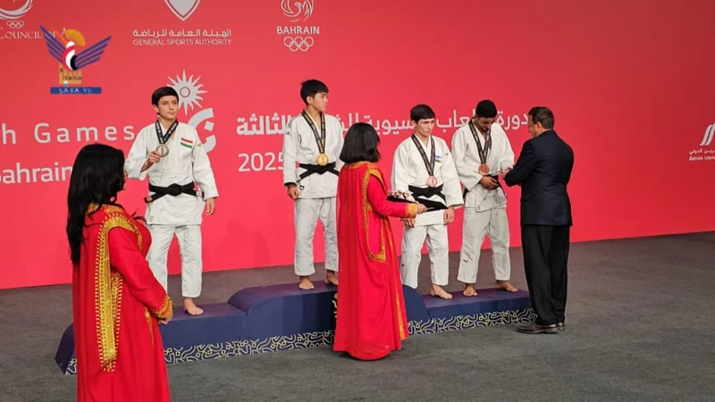 لاعب الجودو يونس يحرز ثاني ميدالية لليمن في دورة الألعاب الآسيوية للشباب