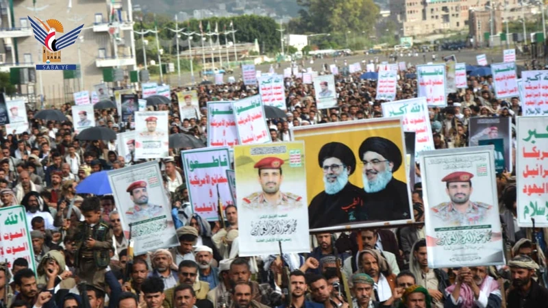 إب.. 380 مسيرة جماهيرية وفاء لدماء الشهداء وتتويجاً لعامين من العطاء