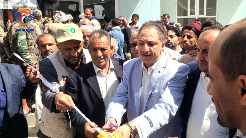 تدشين مخيم طبي مجاني للعيون في مستشفى ناصر العام بإب