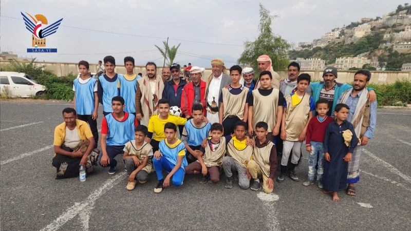 انطلاق بطولة شهداؤنا عظماؤنا لكرة القدم في حجة