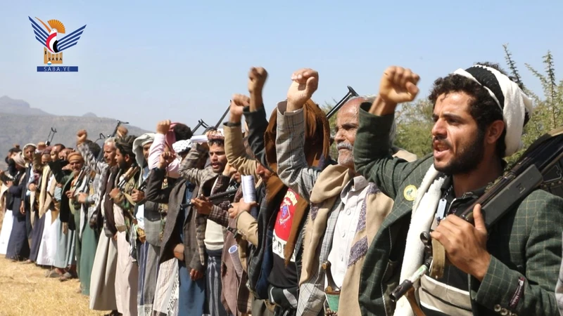 إب.. قبائل القفر والمخادر وحبيش تعلن النفير العام والجهوزية وفاءً لتضحيات الشهداء