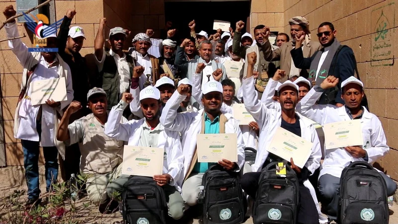 إب .. اختتام دورة تدريبية حول صحة الحيوان بفرع العدين