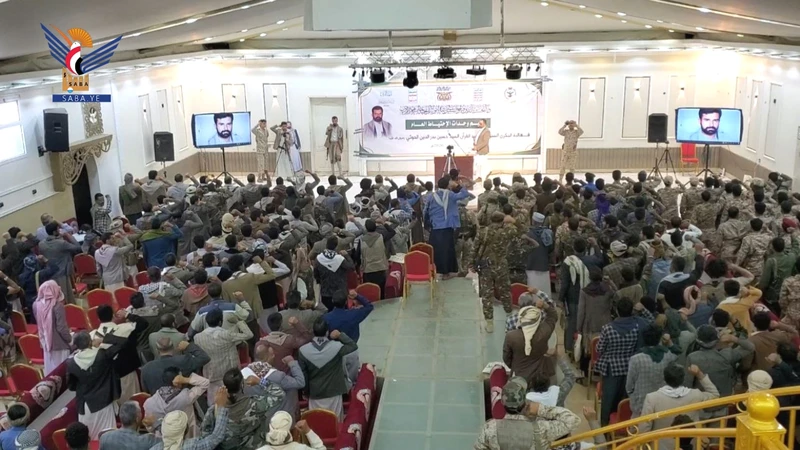 وحدات الاحتياط العام في إب تُحيي الذكرى السنوية لشهيد القرآن