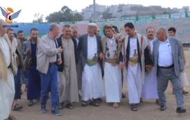 محافظ إب يتفقد الاستاد الرياضي استعدادًا لمباريات دوري الدرجة الأولى