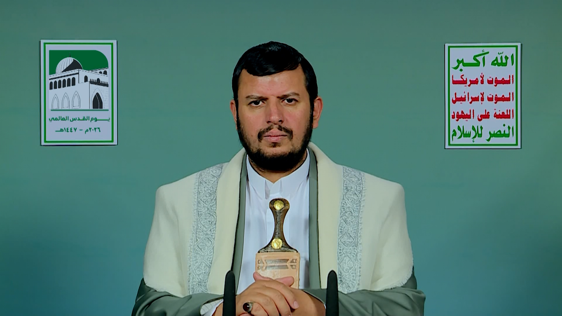 قائد الثورة يدعو إلى خروج مليوني غدًا بالعاصمة صنعاء والمحافظات لإحياء يوم القدس العالمي