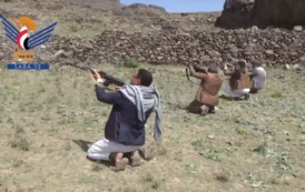 إب .. تطبيق قتالي لخريجي دورات التعبئة العامة في يريم