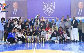 تكريم الفائزين في بطولة الفقيد محمد جمعان لفئات كرة السلة بصنعاء