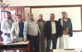 تفقد أنشطة الدورات الصيفية بمديرية المشنة في إب