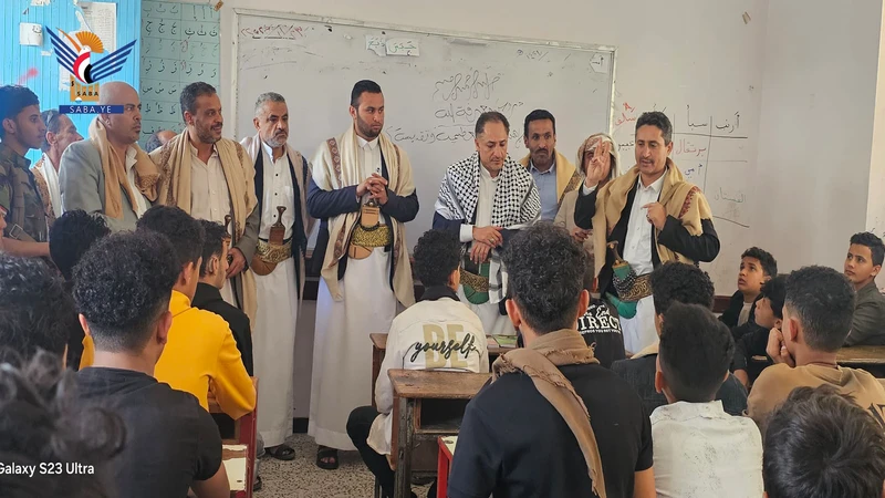 إب .. تفقد أنشطة الدورات الصيفية بمديرية جبلة