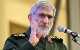 قاآني يتوعد بطرد المعتدين من المنطقة كما طردهم اليمن من البحر الأحمر