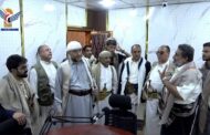 المحافظ إدريس والدكتور البخيتي يفتتحان إذاعة محافظة البيضاء