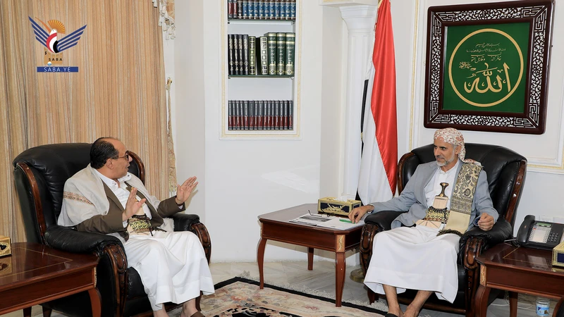 العلامة مفتاح يطلّع خلال لقائه الدكتور البخيتي على نشاط وزارة الإعلام والوحدات التابعة لها