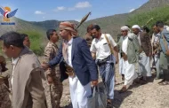 زيارة عيدية من أبناء قعطبة بالضالع للمرابطين في نقيل الخشبة بإب