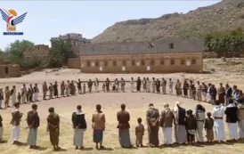 وقفات جماهيرية بمحافظة صنعاء تنديدًا بالإساءة للمقدسات وتأكيدًا على استمرار التعبئة