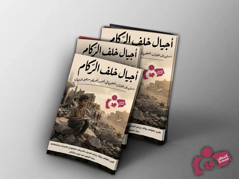 منظمة انتصاف توثق استهداف التعليم وتدعو إلى محاسبة دول العدوان