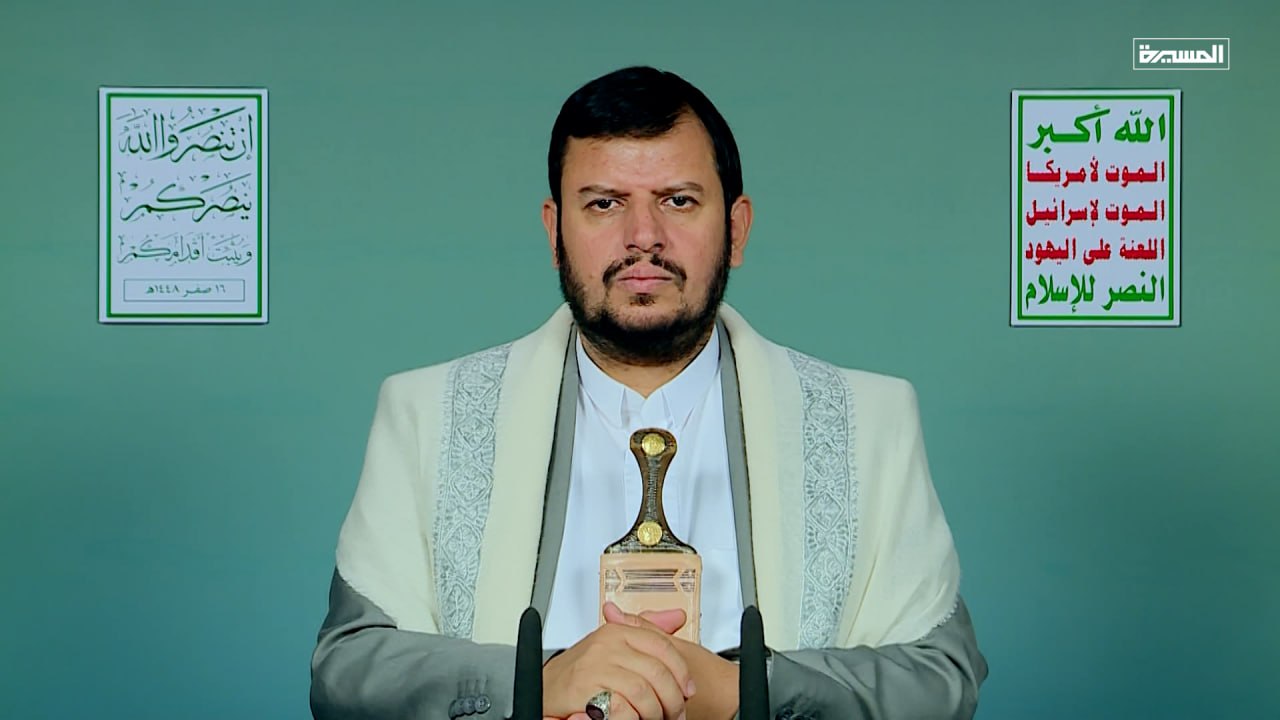 قائد الثورة يُدين العدوان الأمريكي السعودي على العراق ويؤكد التضامن الكامل مع الشعب العراقي
