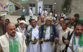محافظ إب يفتتح مشاريع خدمية وصحية في الحزم وحبيش