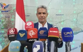 مؤتمر صحفي لوزارة الصحة حول الحصار السعودي وأثره في منع دخول الأدوية الأساسية والمحاليل