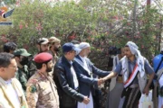 مفتاح والرويشان والرزامي وعدد من الوزراء يستقبلون الأسرى المحررين من الساحل الغربي